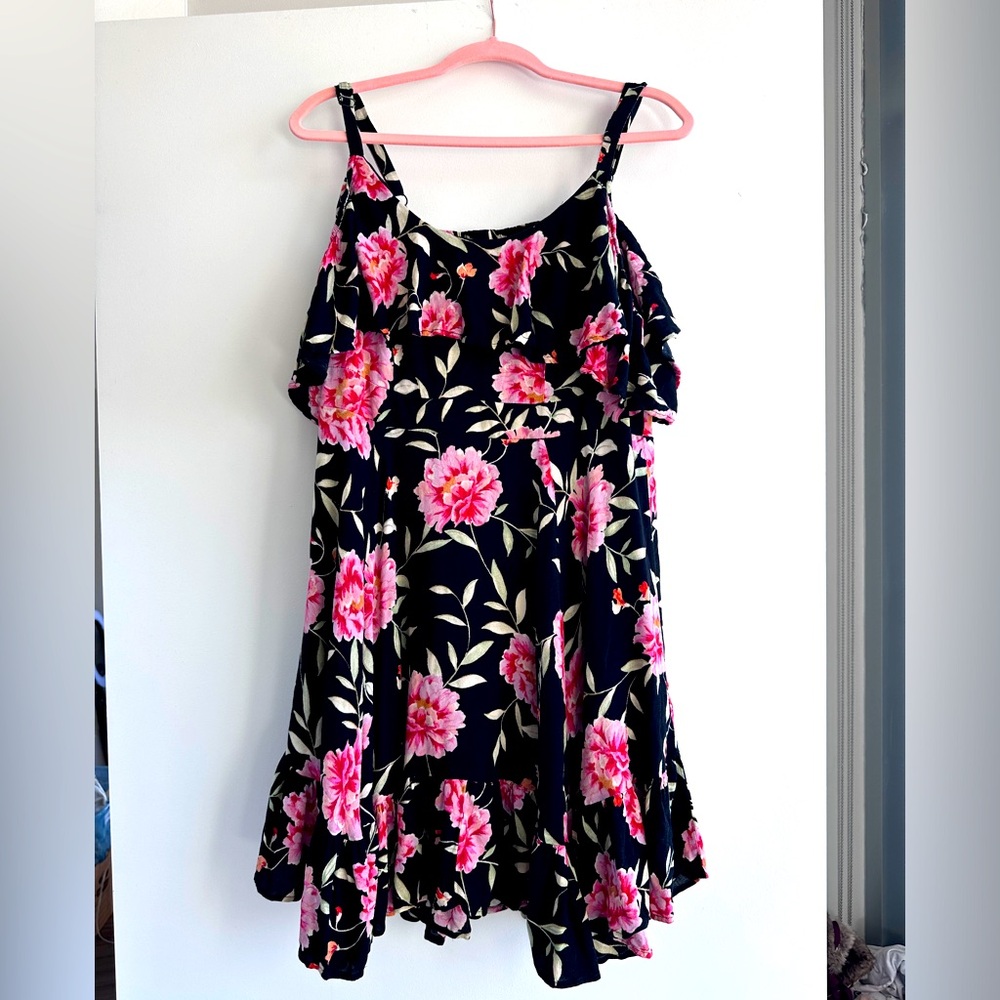 Torrid Off the Shoulder Ruffled Mini Size 1